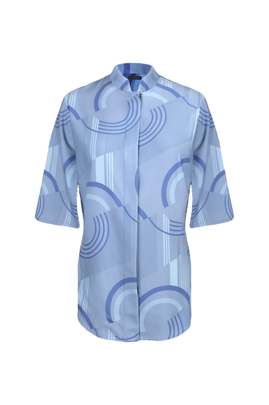 3/4 Slit Sleeve Blouse