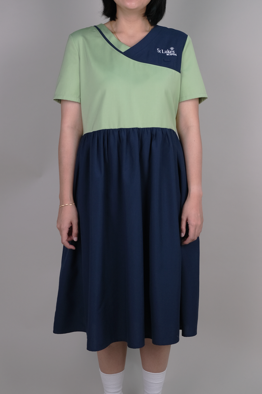 Two-Tone Nurse Dress