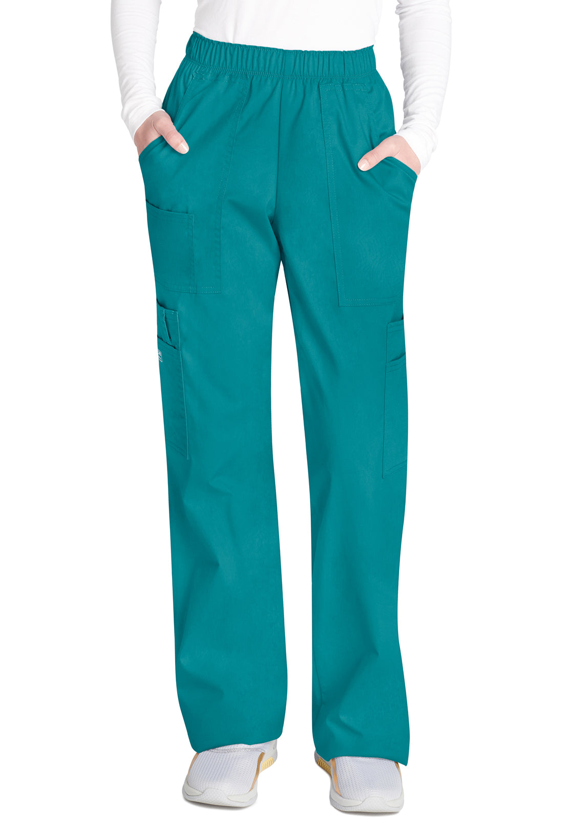 Cherokee Mid Rise Pull-On Cargo Pant