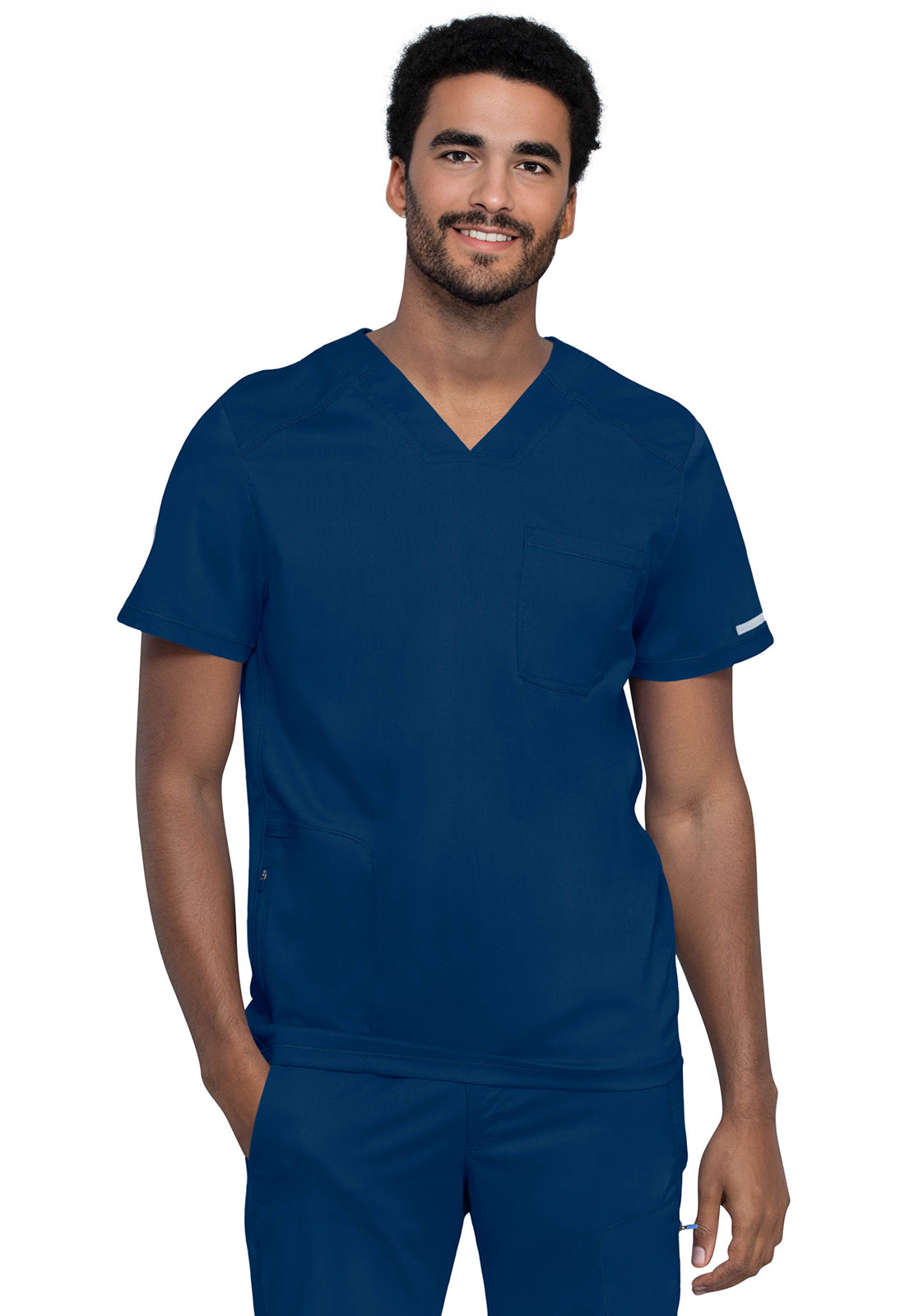Cherokee Revolution Men's V-Neck Top 2 Pockets