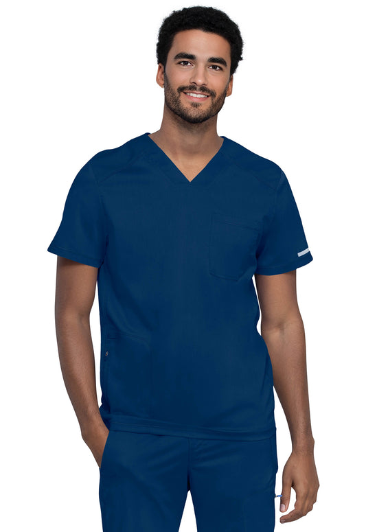 Cherokee Men's V-Neck Top 2 Pockets