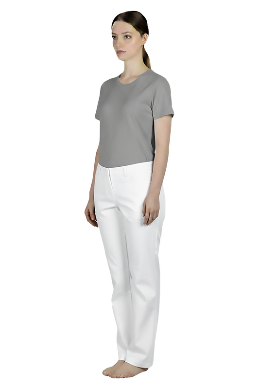 White Ladies Pants Uniform