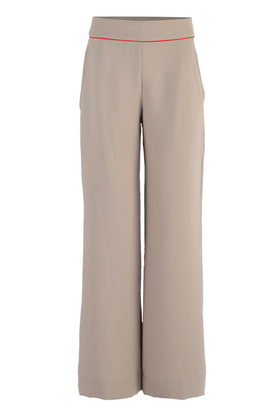 Beige Palazzo Pants for Female Frontline Associate — Uniforms by CYC Corporate Label