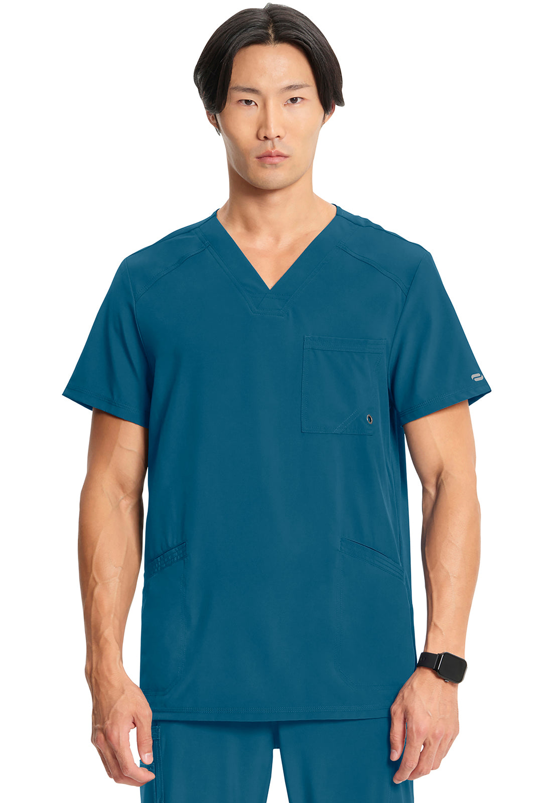 Cherokee In Infinity Men's V-Neck Top 3 Pockets