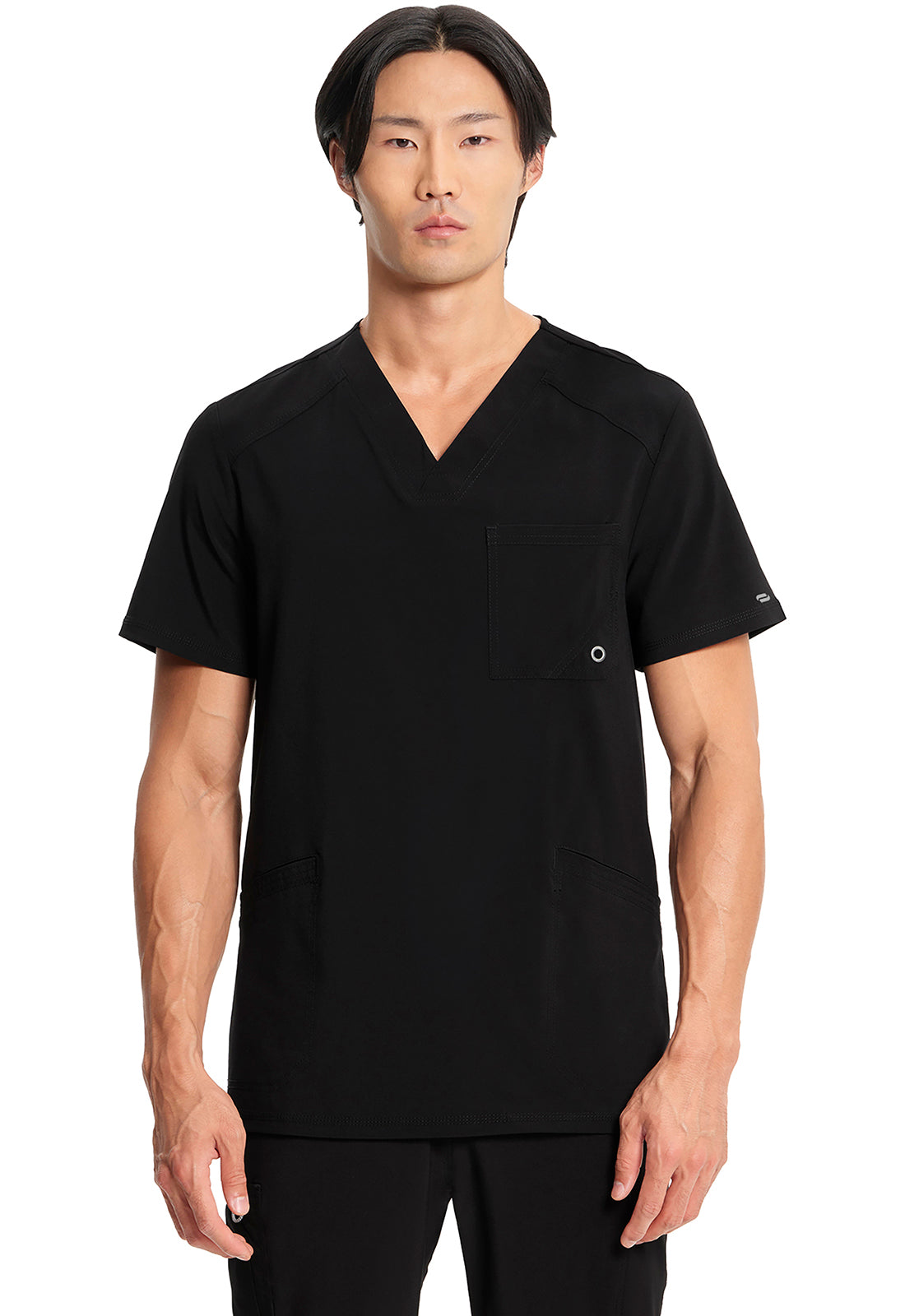 Cherokee In Infinity Men's V-Neck Top 3 Pockets