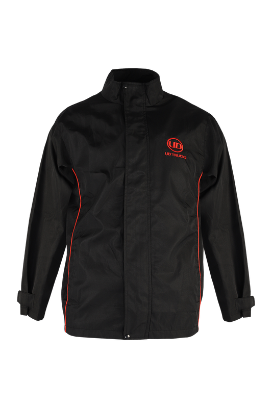 Lightweight Windbreaker with Red Trims