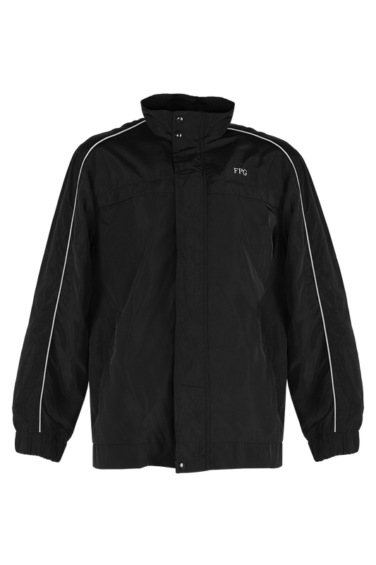 Lightweight Windbreaker with White Trims