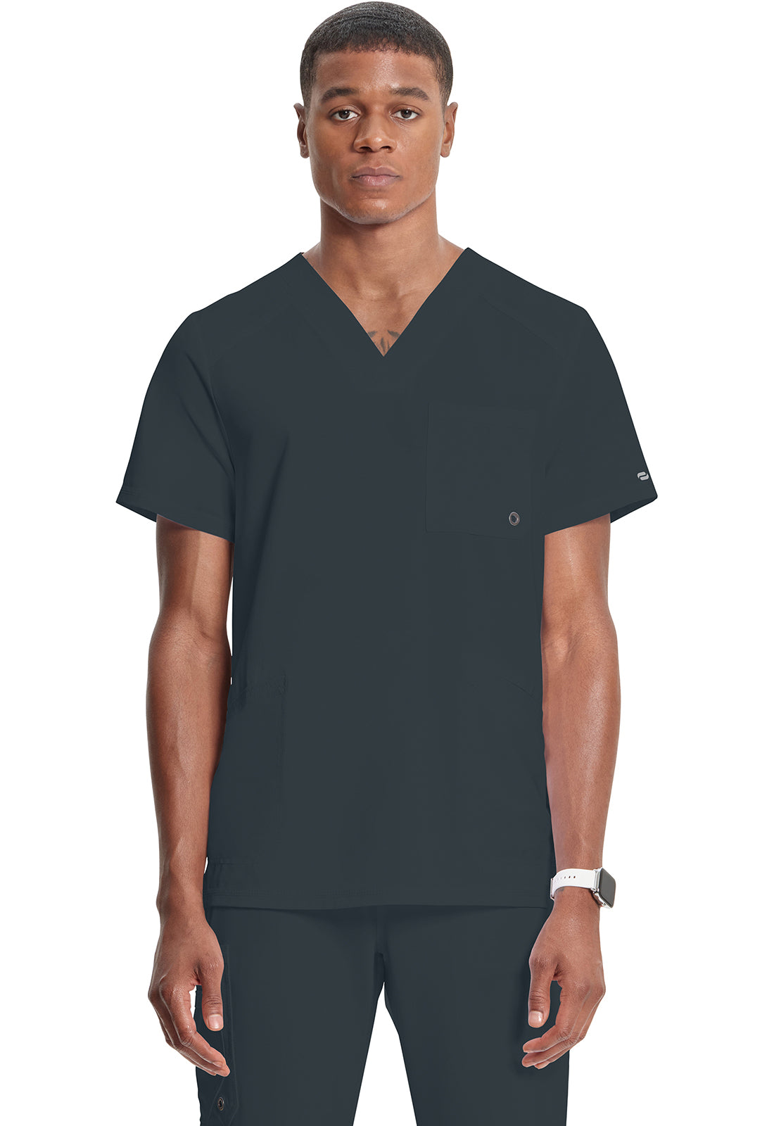 Cherokee In Infinity Men's V-Neck Top 3 Pockets