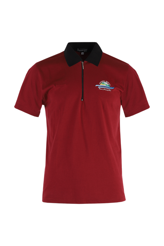 Red Unisex Polo Tee Uniform