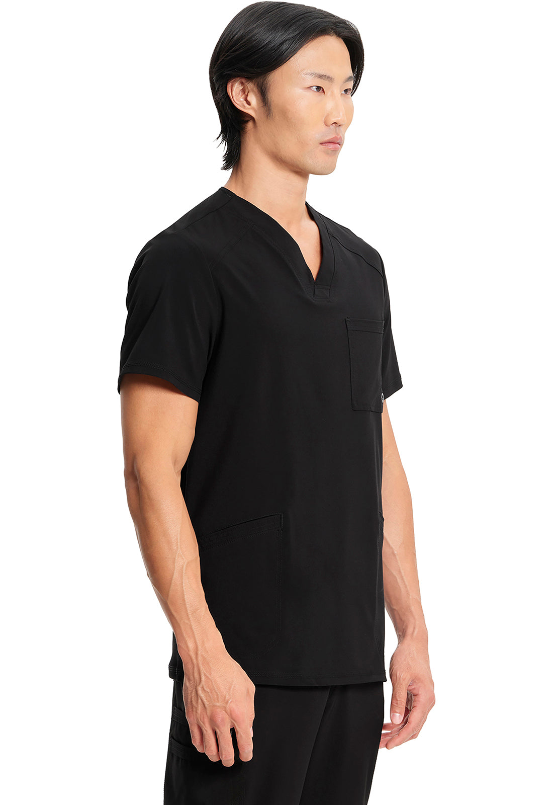 Cherokee In Infinity Men's V-Neck Top 3 Pockets