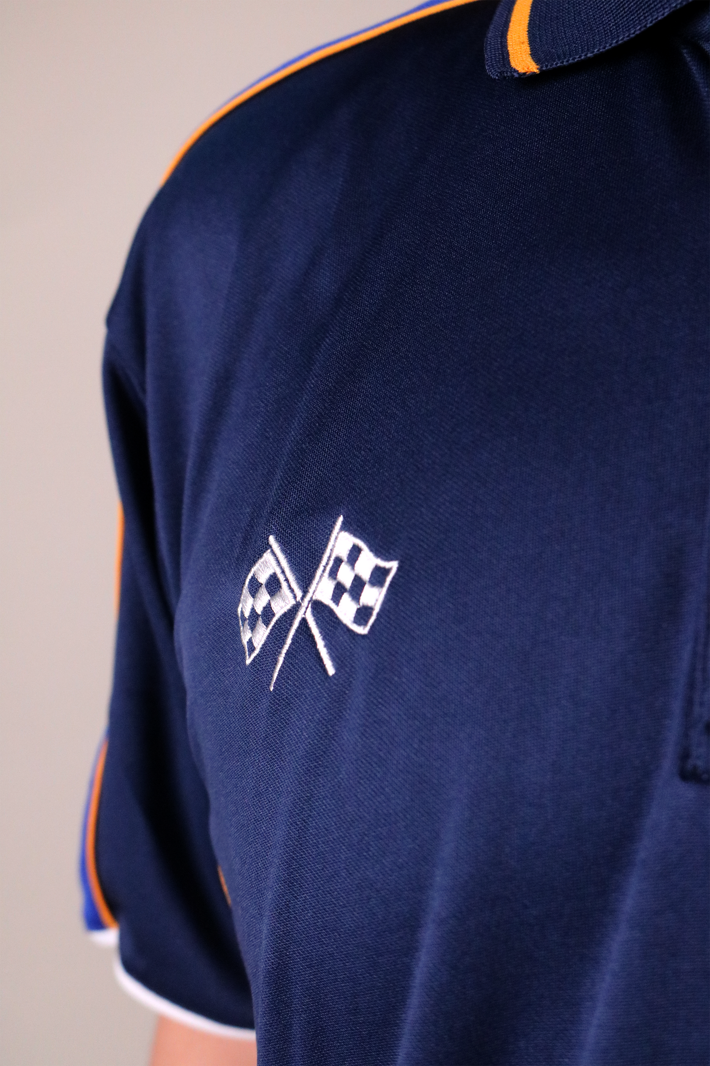 Customised Embroidery Navy Polo Shirt