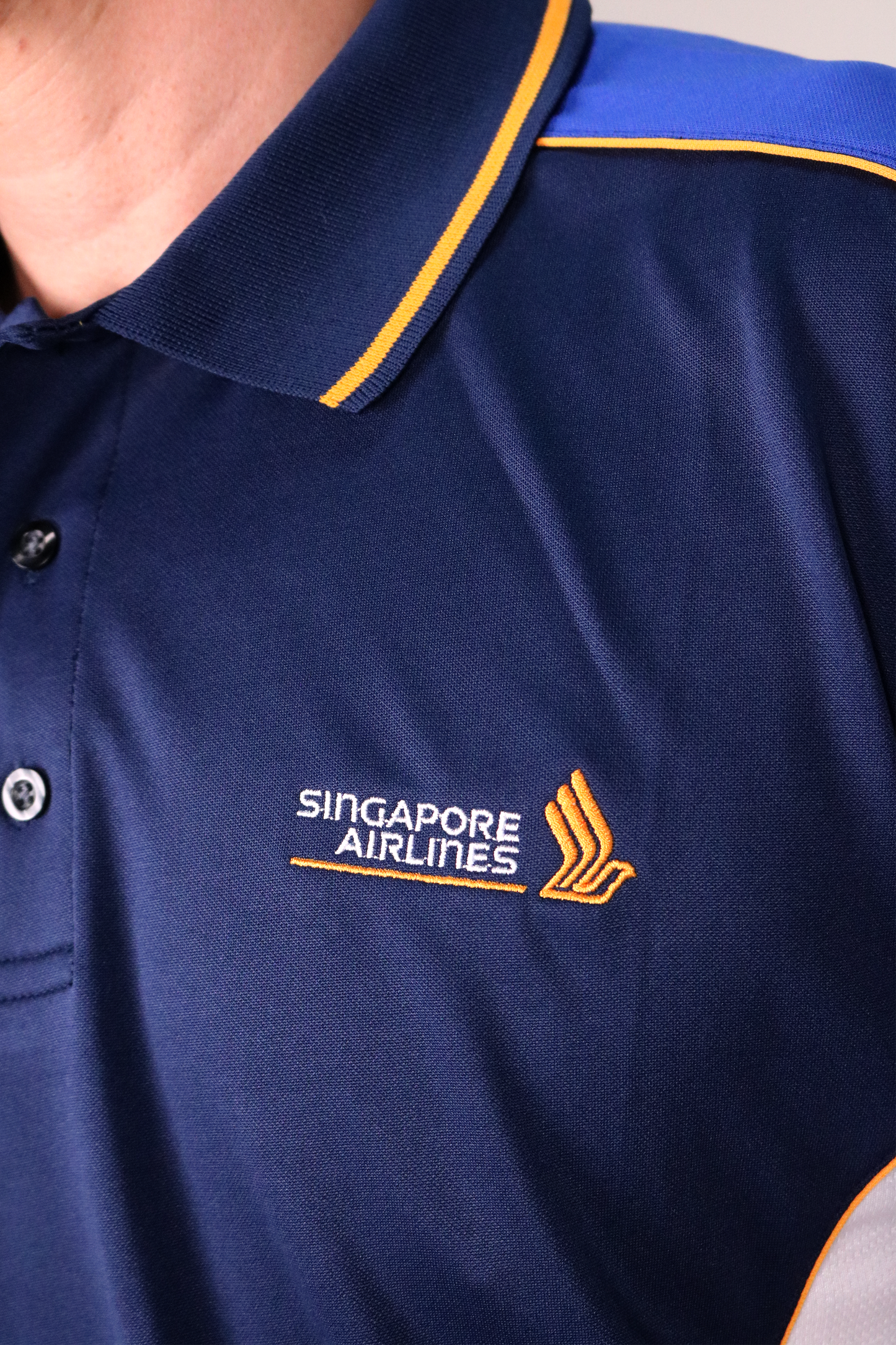 Customised Embroidery Navy Polo Shirt