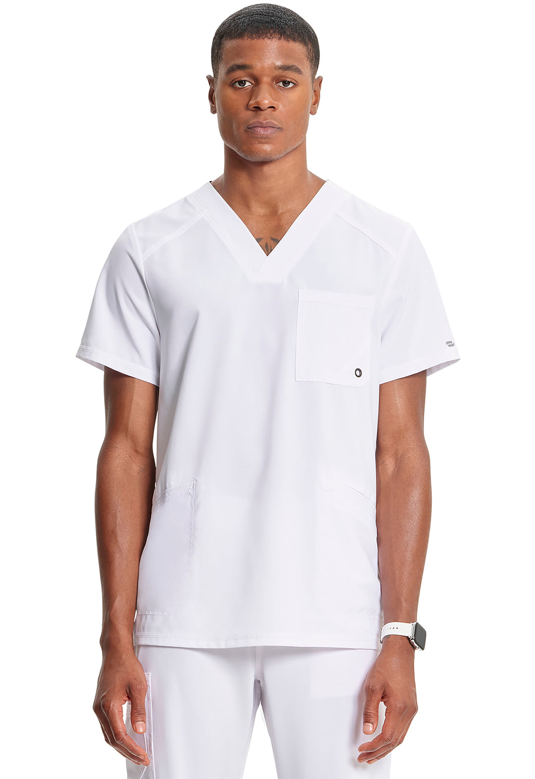 Cherokee In Infinity Men's V-Neck Top 3 Pockets