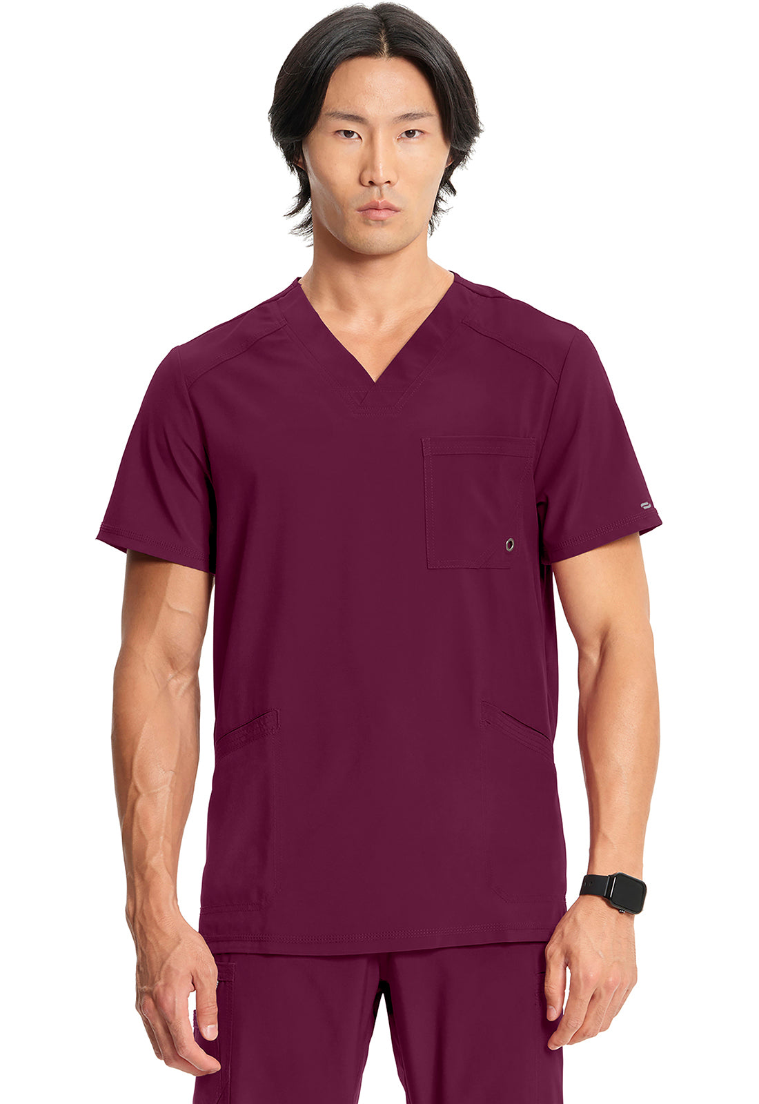 Cherokee In Infinity Men's V-Neck Top 3 Pockets