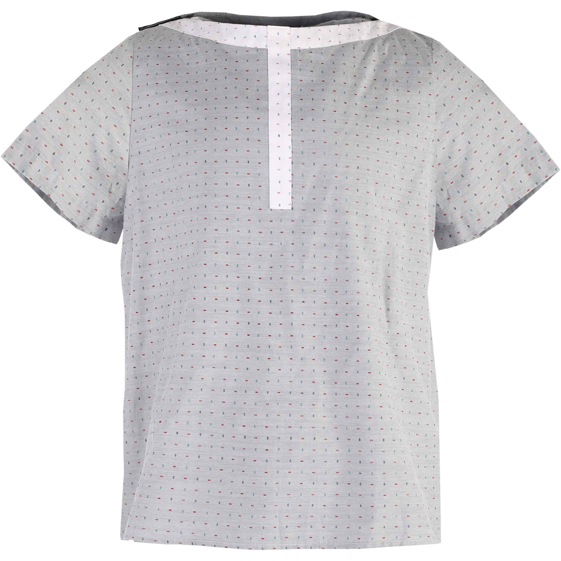 Grey Inpatient Adaptive Pyjama Top — Hospital & Nursing Home uniforms by CYC