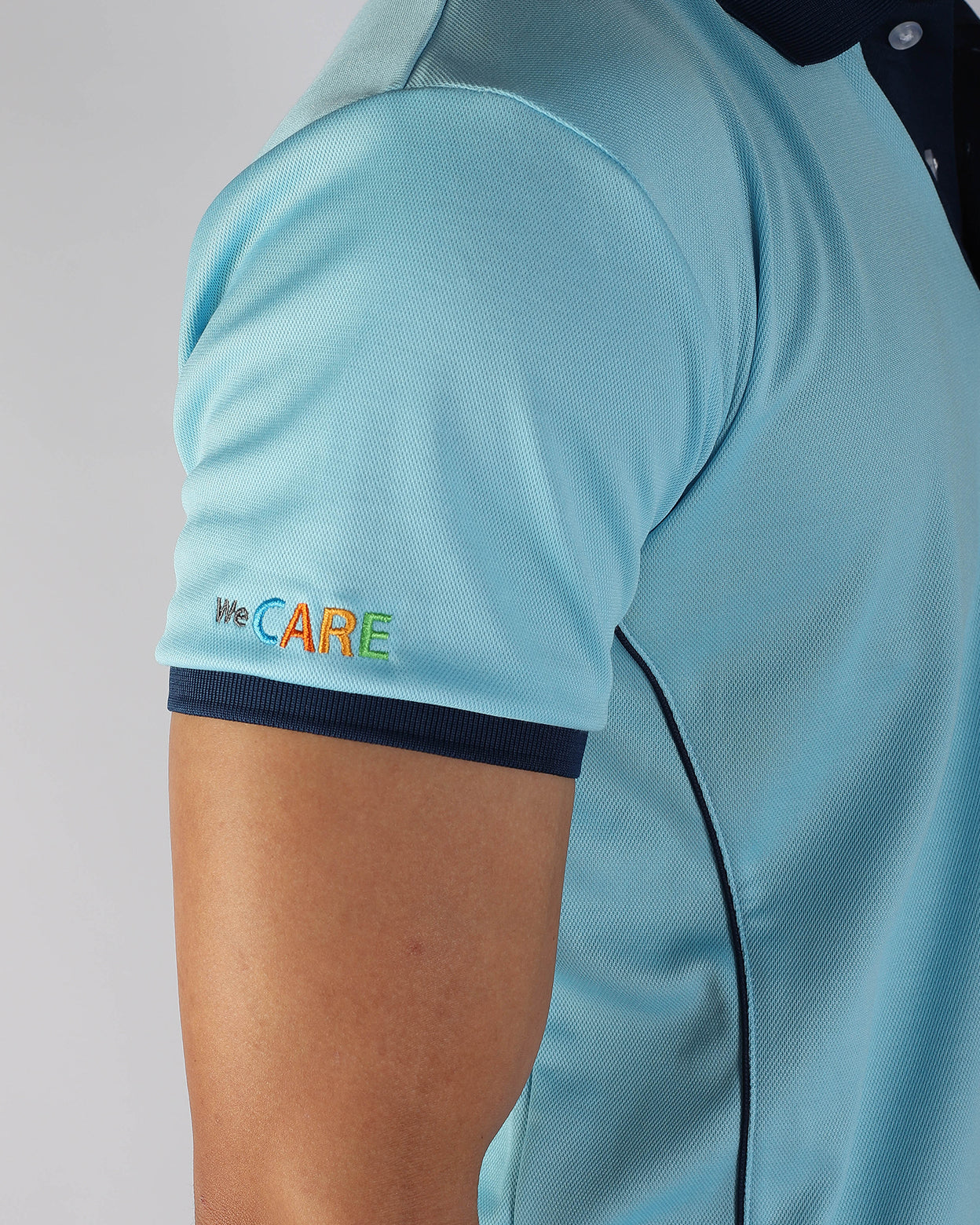 Men's Polo Tee Shirt Uniform with Custom Logo