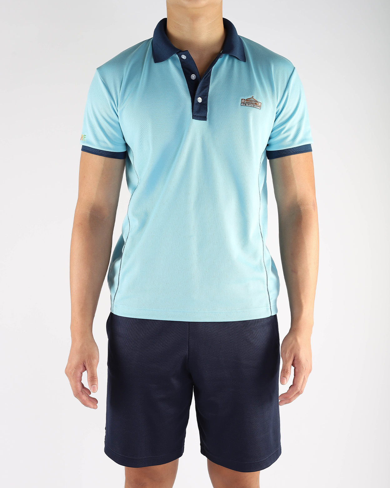 Men's Polo Tee Shirt Uniform with Custom Logo