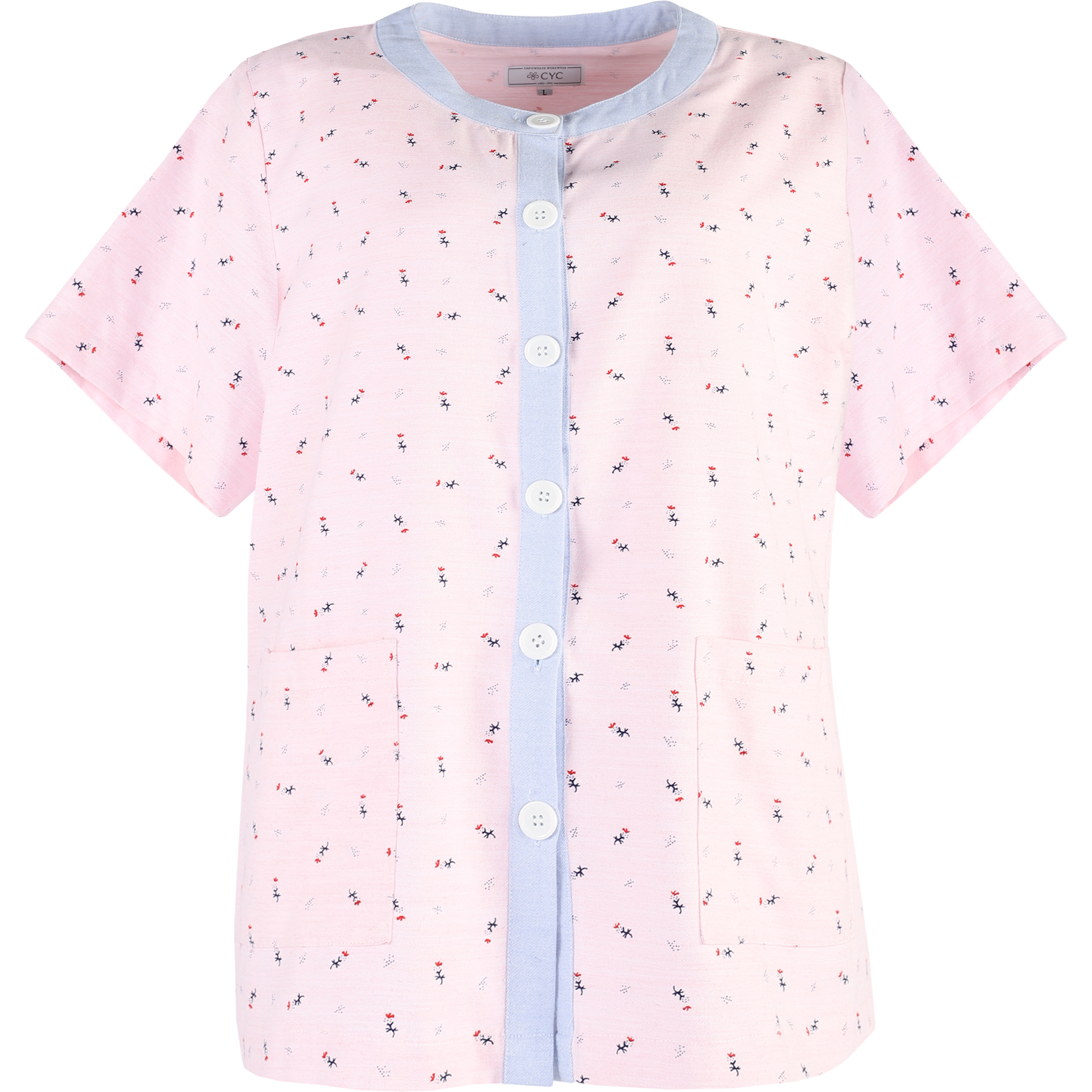 Pink Inpatient Pyjama Top — Hospital & Nursing Home uniforms by CYC
