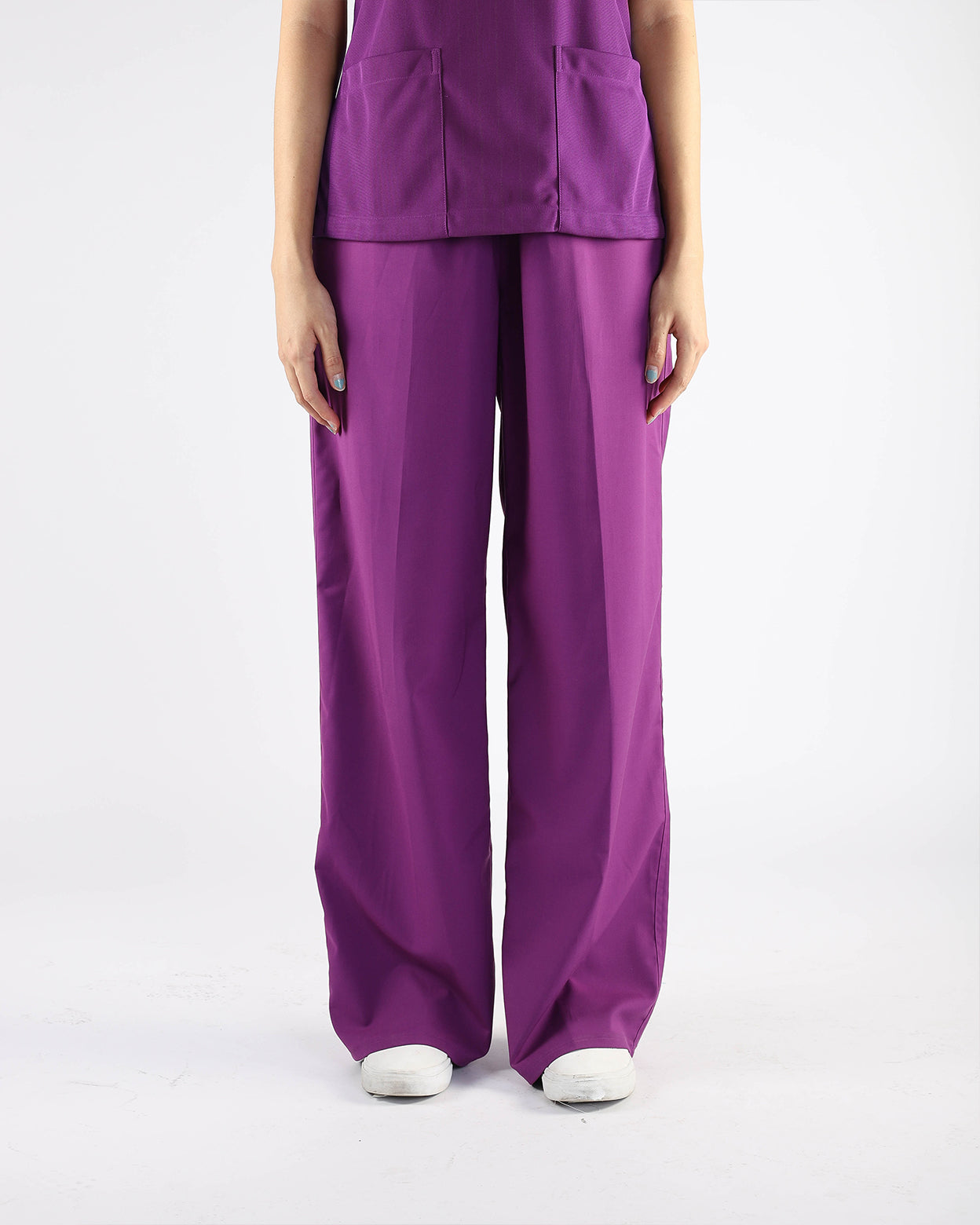 Purple Healthcare Scrub Bottoms