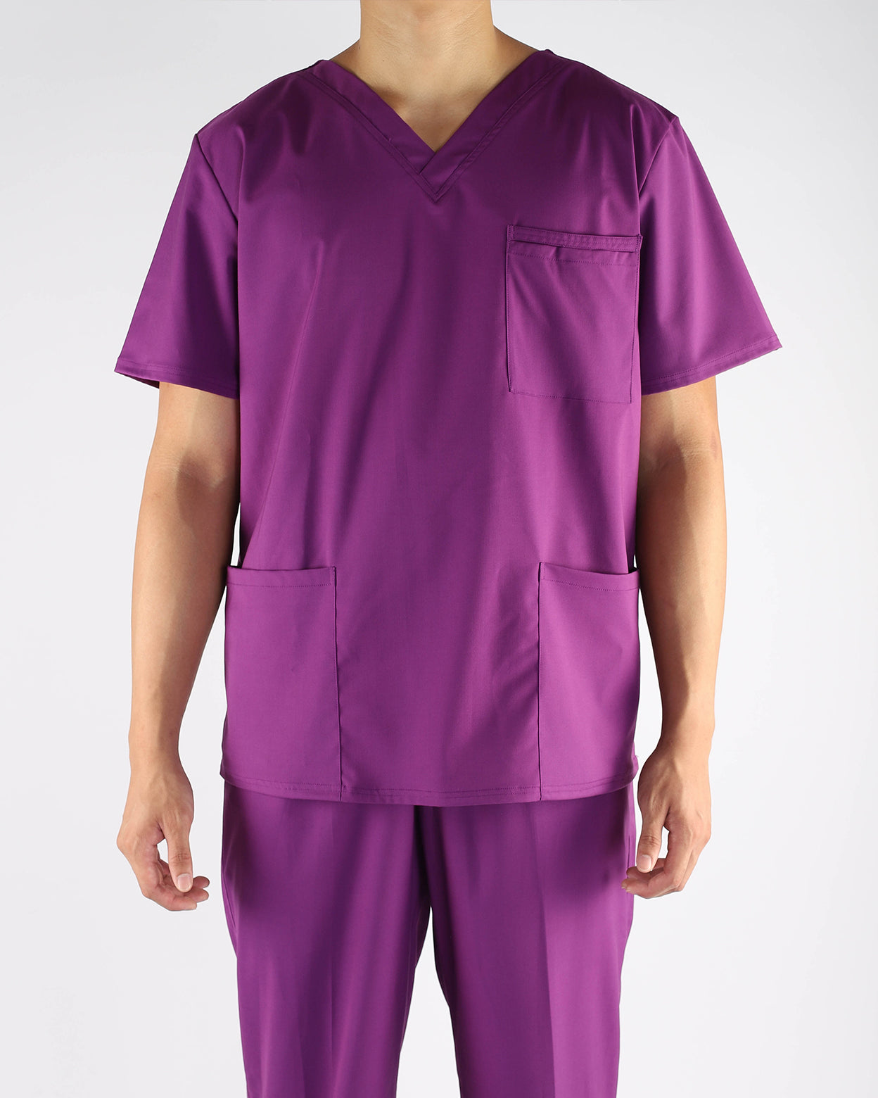 Purple Medical Scrub Top