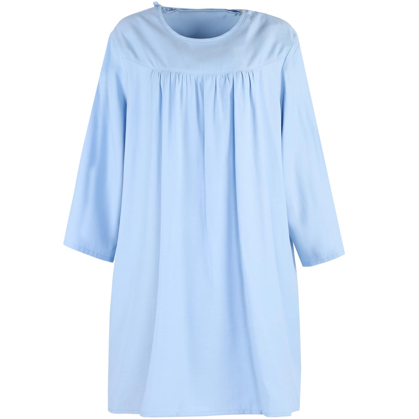 Blue Cotton Inpatient Adaptive Pyjama Dress — Hospital & Nursing Home uniforms by CYC