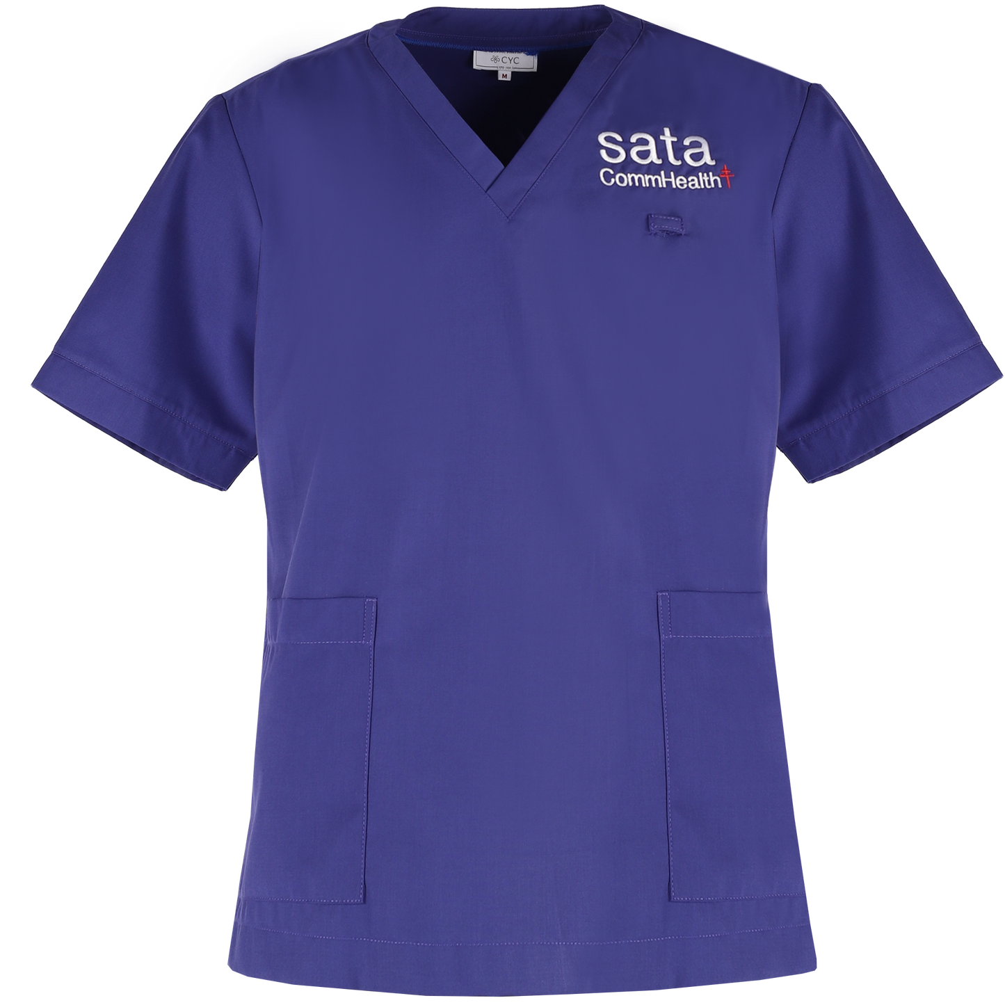 Customised Medical Staff Scrub Top — Hospital amd Clinic Uniforms by CYC