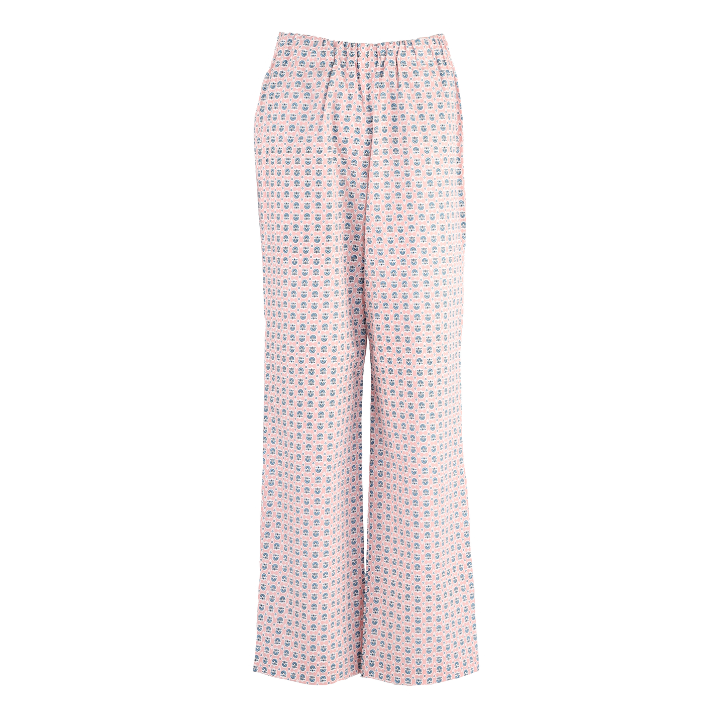 Pink and Blue Floral Inpatient Pyjama Pants — Hospital & Nursing Home uniforms by CYC