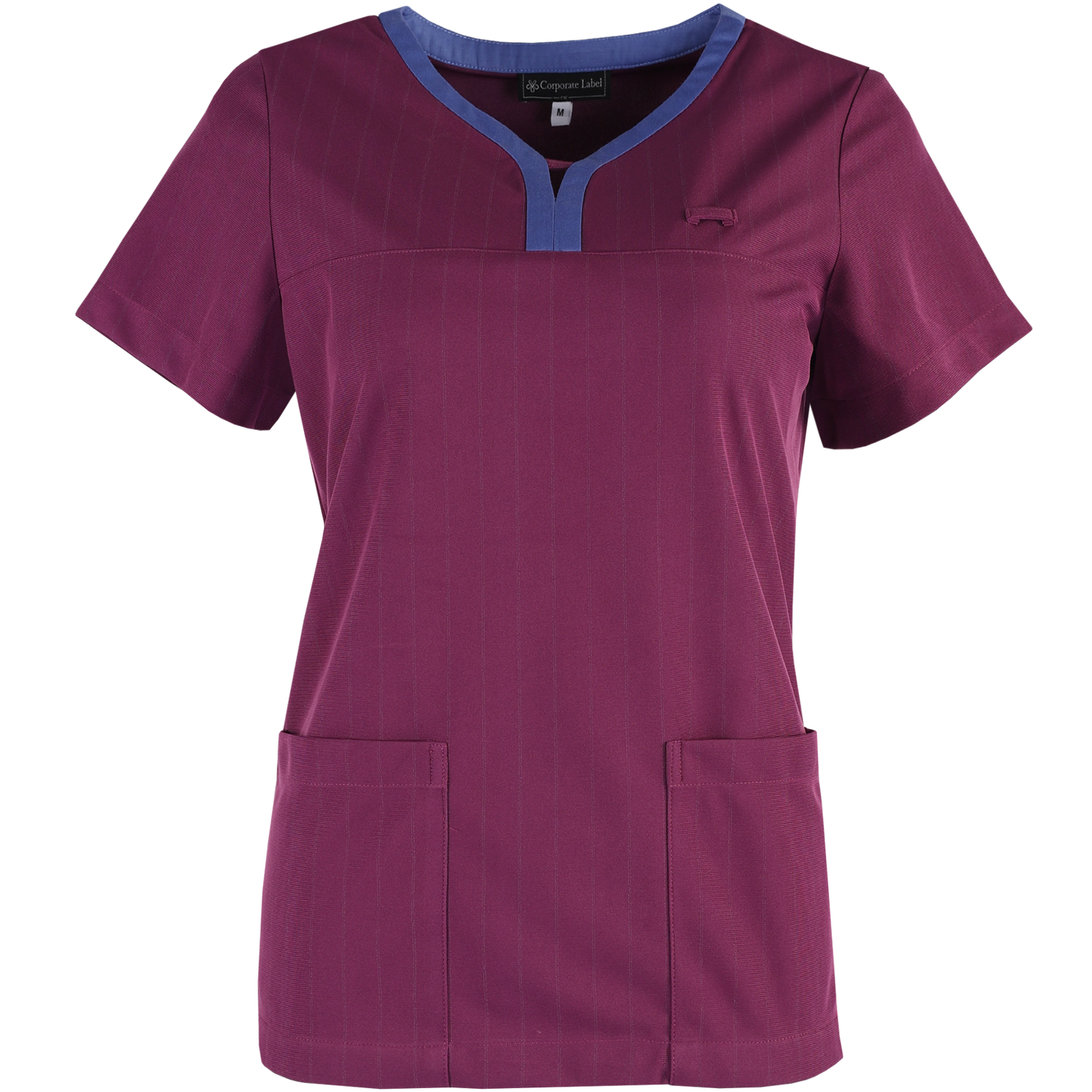 Purple Pinstripe Medical Staff Nurrse Uniform