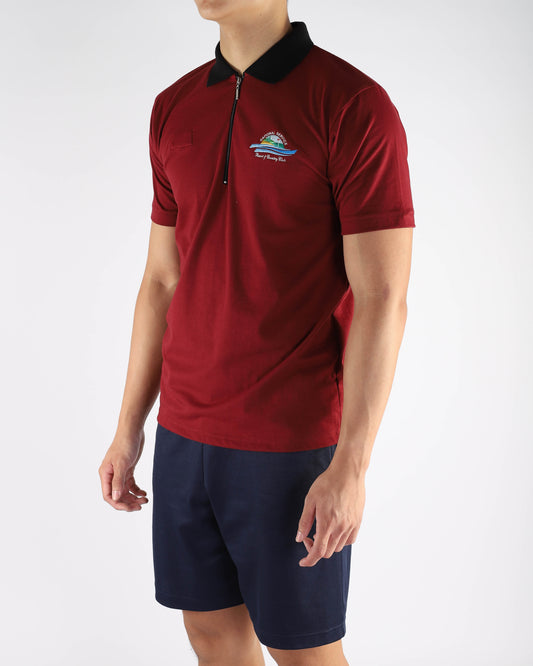 Red Unisex Polo Tee Uniform